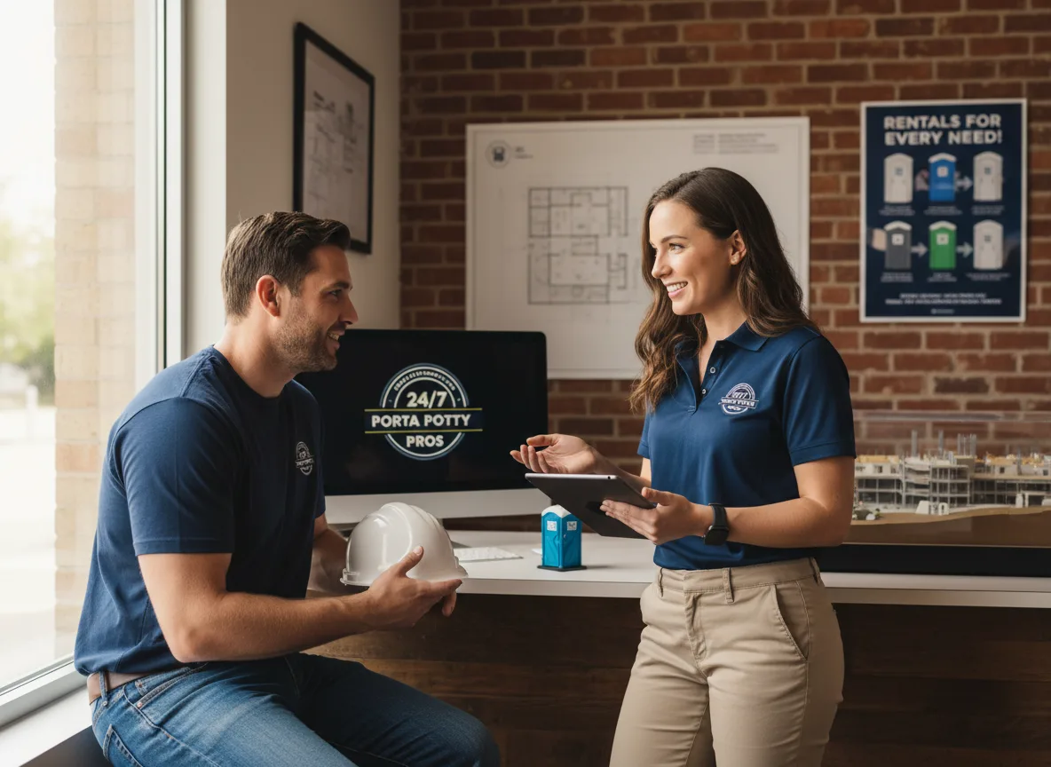 Flushing Toilet Rental Options in Harveysburg, OH